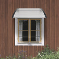 Window Door Awning Canopy 40x40 UPF50+ Polycarbonate UV Rain