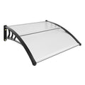 Window Door Awning Canopy 40x40 UPF50+ Polycarbonate UV Rain