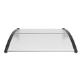 Window Door Awning Canopy 40x40 UPF50+ Polycarbonate UV Rain