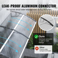 Window Door Awning 965x1987mm UPF50+ Polycarbonate UV Rain Protection