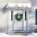Window Door Awning 965x1987mm UPF50+ Polycarbonate UV Rain Protection