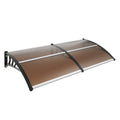 Door Window Awning 965x1987mm UPF50+ Polycarbonate Outdoor