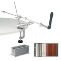 Knife Sharpener Kit 12 Whetstones 120-10000 Grit Fixed Angle System