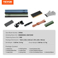 Whetstone Knife Sharpener Kit 2x Dual Grit 400/1000 3000/8000