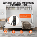 Murphy Bed Kit Twin Size Deluxe Pneumatic Lever Heavy Duty Hard