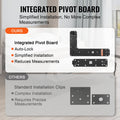 VEVOR Murphy Bed Kit Full Size Pneumatic Lever Heavy Duty Hardware