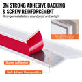 Garage Door Seal 34FT Top Side Weather Strip TPE White