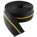 Garage Door Threshold Seal Strip 12ft Black PVC Weatherproof