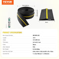 Garage Door Threshold Seal Strip 12ft Black PVC Weatherproof