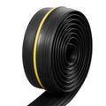 Garage Door Threshold Seal Strip 12ft Black PVC Weatherproof