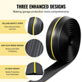 Garage Door Threshold Seal 16.5FT Black PVC Weather Strip