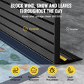 Garage Door Threshold Seal 16.5FT Black PVC Weather Strip