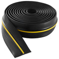 Garage Door Threshold Seal 20ft Black Weatherproof PVC Strip