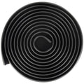 Garage Door Threshold Seal 20ft Black Weatherproof PVC Strip