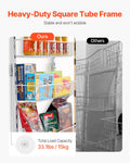 10-Tier Over Door Pantry Organiser Hanging Storage Rack Adjustable