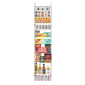 10-Tier Over Door Pantry Organiser Hanging Storage Rack Adjustable