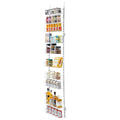 10-Tier Over Door Pantry Organiser Hanging Storage Rack Adjustable