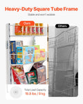 Over Door Pantry Organiser 6-Tier White Steel Spice Rack Storage