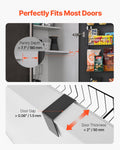 Over Door Pantry Organiser 6-Tier Steel Spice Rack Storage Black