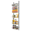 VEVOR 8-Tier Over Door Pantry Organizer Hanging Storage Rack Adjustable