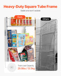 Over Door Pantry Organiser 9-Tier Heavy Duty Steel Spice Rack White