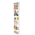 Over Door Pantry Organiser 9-Tier Heavy Duty Steel Spice Rack White
