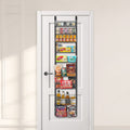 9-Tier Over Door Pantry Organizer Spice Rack Black Steel