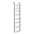 9-Tier Over Door Pantry Organizer Spice Rack Black Steel