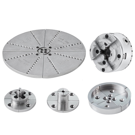 4-Jaw 96mm Lathe Chuck Metal Self-centering 5 Sets Jaws