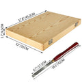 Woodworking Lathe Chisel Set 8 Piece Set Lathe Chisel HSS Steel Blades Wood Turning Tools Wooden Case for Storage for Wood Carving Root Carving Furniture Carving Lathes Red