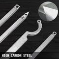 Wood Turning Tools for Lathe 4 PCS Set, Carbide Lathe Tools with Diamond Shape, Round, Square Cutters, Turning Lathe Chisels with Comfortable Grip Handles Lathe Tools for Craft DIY Hobbyists