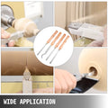 Wood Turning Tools 4 Piece Set Carbide Lathe Chisels Diamond Round