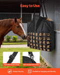 Hay Bag Horse 55x18.5x64cm 46x46mm Holes Nylon PVC Waterproof