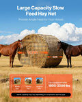Round Bale Hay Net 1.8m 38mm Holes PE Knotless Slow Feeder Horse