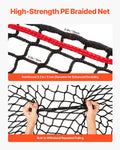Round Bale Hay Net 1.8m 38mm Holes PE Knotless Slow Feeder Horse