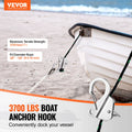 Boat Anchor Hook Stainless Steel Quick Release Knotless