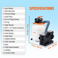 Sand Filter Pool Pump 10000L/H 285W 6-Way Valve Above Ground