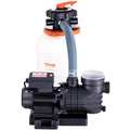Sand Filter Pool Pump 10000L/H 285W 6-Way Valve Above Ground