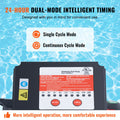 Sand Filter Above Ground with 450W Pool Pump 13,000 L/H Flow 6-Way Valve