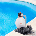 Sand Filter Pool Pump 850W 18000L/H 6-Way Valve Above Ground