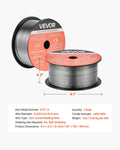 Flux Core MIG Wire E71T-11 0.9mm 0.45kg Gasless 2 Pack