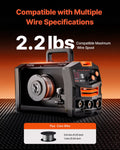 VEVOR MIG Welder 130Amp Gasless Flux Core IGBT Inverter Welding Machine