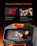 130A MIG Welder Synergic IGBT Inverter Gas Gasless Flux Core
