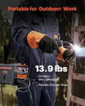 130A MIG Welder Synergic IGBT Inverter Gas Gasless Flux Core