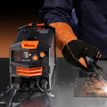 130A MIG Welder Synergic IGBT Inverter Gas Gasless Flux Core