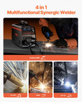 Devanti 160A MIG Welder 4-in-1 Gas/Flux/Stick/TIG IGBT Inverter