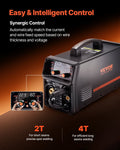 Pro MIG Welder 200Amp Pulse 5-in-1 Synergic IGBT Inverter LCD