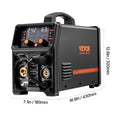 Pro MIG Welder 200Amp Pulse 5-in-1 Synergic IGBT Inverter LCD