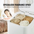 20L Large Towel Warmer Bucket with LED Screen U-shaped Light & Timer White