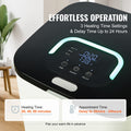 Towel Warmer Bucket 20L LED Screen Timer White U-shaped Light